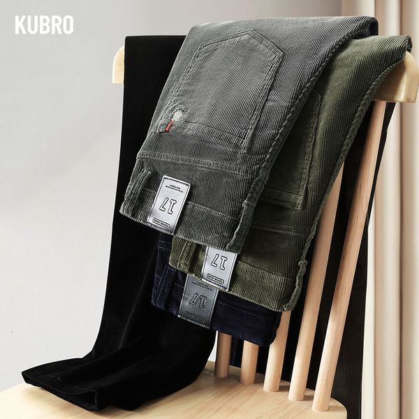 men's pants kubro y2k england style business 2023 classic corduroy chic streetwear trousers plus size full length male loose 230324, Black
men's pants kubro y2k england style business 2023 classic corduroy chic streetwear trousers plus size full length male loose 230324, Black