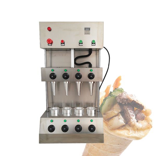 DHgate 3000W Automatic Snack Sweet Pizza Cone Machine Ice Cream Cone Making Machine Electric Pizza Cone Maker for Sale sold by DHgate