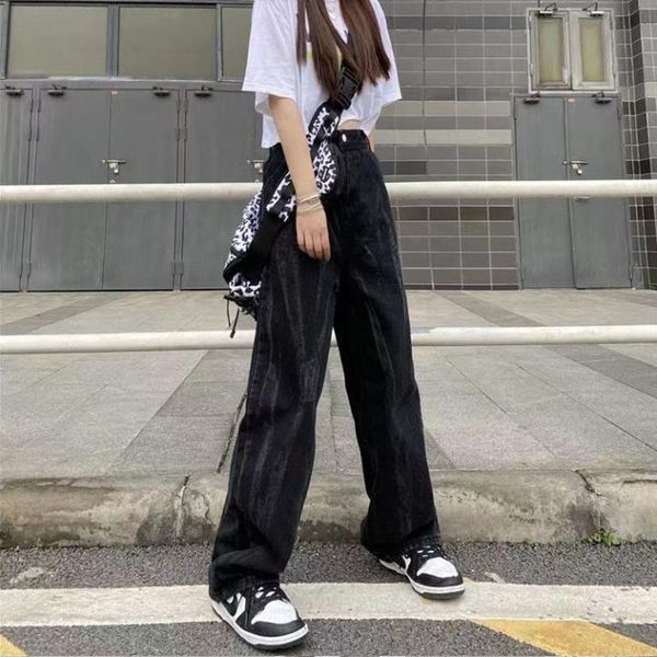 women's jeans vintage washed oversized 5xl women bf summer fashion tie dye high waist black ins loose straight wide leg 230324, Blue
women's jeans vintage washed oversized 5xl women bf summer fashion tie dye high waist black ins loose straight wide leg 230324, Blue