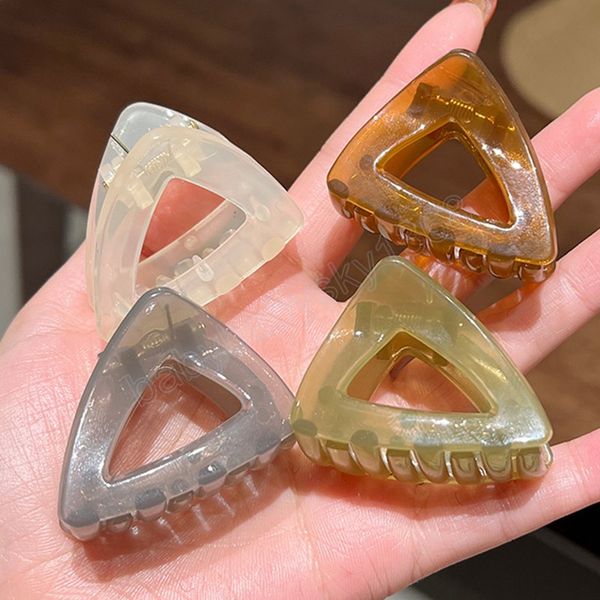 woman small jelly color triangle barrettes trendy acrylic hair claws girls hair accessories headwear hairgrip ornaments, Slivery;white
woman small jelly color triangle barrettes trendy acrylic hair claws girls hair accessories headwear hairgrip ornaments, Slivery;white