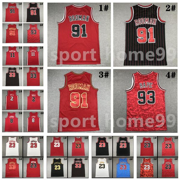 men basketball 2 lonzo ball ja morant bull jerseys 11 demar derozan 8 lavine 23 michael 33 scottie pippen 91 dennis rodman breathable sleeve, Black;red
men basketball 2 lonzo ball ja morant bull jerseys 11 demar derozan 8 lavine 23 michael 33 scottie pippen 91 dennis rodman breathable sleeve, Black;red