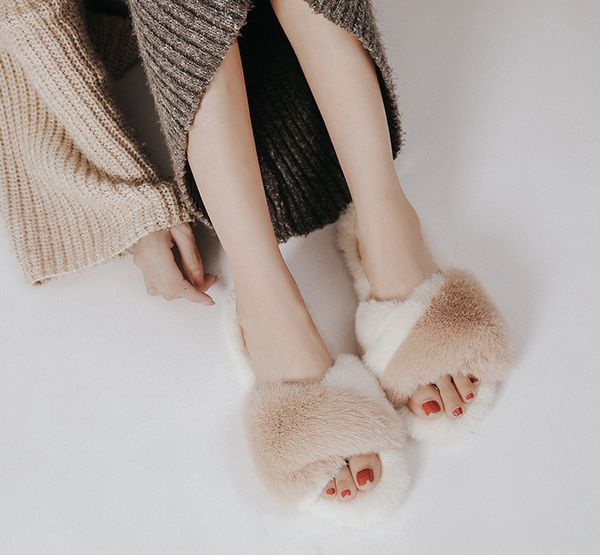 slippers winter keep warm women fur furry slippers for home fluffy soft indoor slides non slip indoor house shoes 230324, Black
slippers winter keep warm women fur furry slippers for home fluffy soft indoor slides non slip indoor house shoes 230324, Black