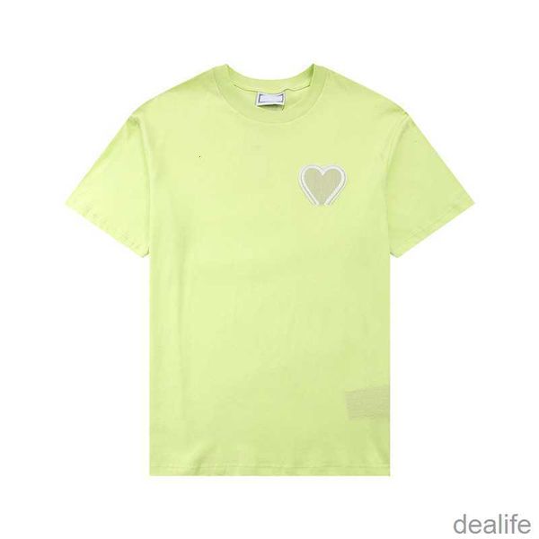 paris fashion mens designer t shirt amis short sleeve embroidered red heart solid color big love round neck t-shirts for men and women sn0k, White;black
paris fashion mens designer t shirt amis short sleeve embroidered red heart solid color big love round neck t-shirts for men and women sn0k, White;black