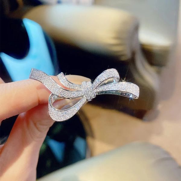 bowknot finger ring aaaaa zircon 925 sterling silver engagement wedding band rings for women bridal birthday party jewelry gift, Slivery;golden
bowknot finger ring aaaaa zircon 925 sterling silver engagement wedding band rings for women bridal birthday party jewelry gift, Slivery;golden
