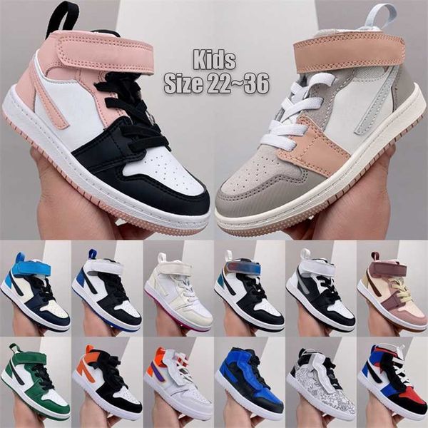 1 1s mid alt td kids basketball shoes toddler hook loop 28 colors unc arctic orange milan dark pony smoky mauve boys girls children sneakers, Black
1 1s mid alt td kids basketball shoes toddler hook loop 28 colors unc arctic orange milan dark pony smoky mauve boys girls children sneakers, Black