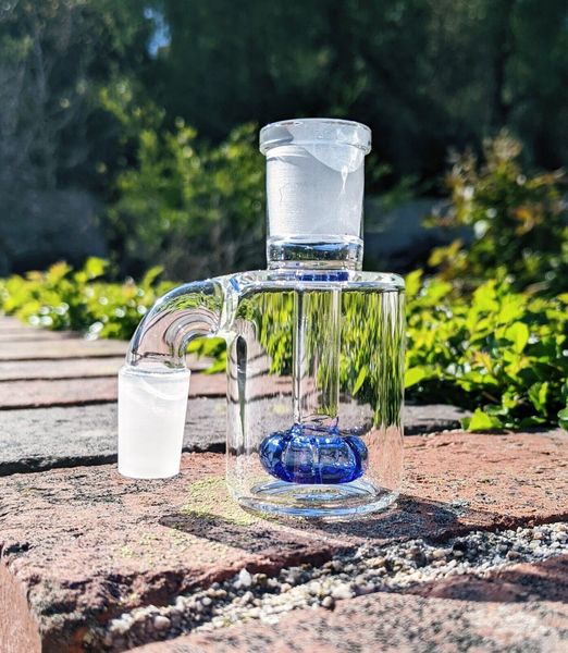 Blue 3 inch Glass Ash Catcher 14mm 90 Degree Mini Hookah Glass Bong Water Catchers Thick Pyrex Clear Bubbler
Blue 3 inch Glass Ash Catcher 14mm 90 Degree Mini Hookah Glass Bong Water Catchers Thick Pyrex Clear Bubbler