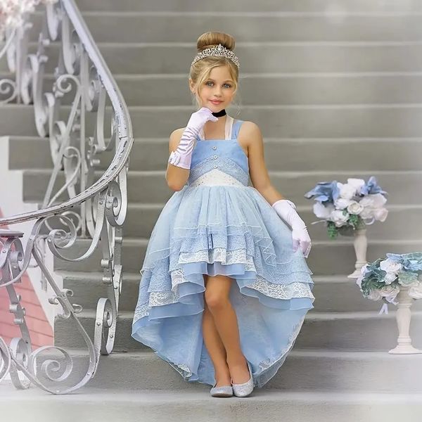 light sky blue lace high low pageant gowns for wedding and birthday tiered backless kid pageant dress flower girl dresses, White;blue
light sky blue lace high low pageant gowns for wedding and birthday tiered backless kid pageant dress flower girl dresses, White;blue