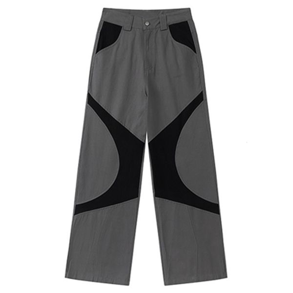 men's pants lacible design causal girl 2023 personality fashion spring autumn men women outdoor streetwear leisure trousers 230324, Black
men's pants lacible design causal girl 2023 personality fashion spring autumn men women outdoor streetwear leisure trousers 230324, Black