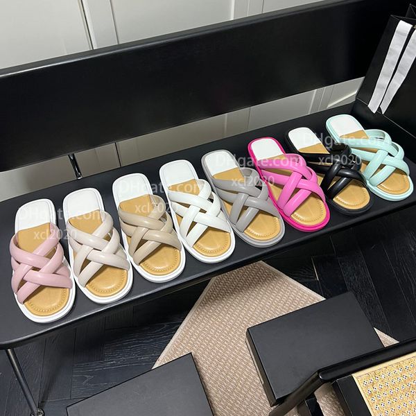 designer cloud slippers women cross weave sandals square toe flip-flops thick bottom slipper leather outsole sheepskin lining beach shoes, Black
designer cloud slippers women cross weave sandals square toe flip-flops thick bottom slipper leather outsole sheepskin lining beach shoes, Black