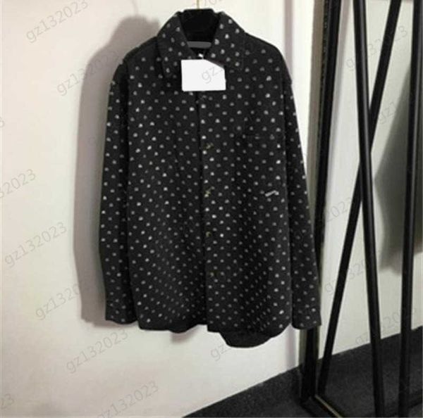 luxury jacket women fashion brand ironed drill embellished breast pocket lapel denim jacket classic base style designer off-shoulder long sl, Black;brown
luxury jacket women fashion brand ironed drill embellished breast pocket lapel denim jacket classic base style designer off-shoulder long sl, Black;brown