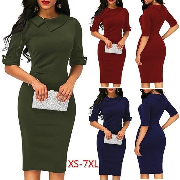 casual dresse spring summer turn down collar fit work vintage elegant business office pencil bodycon mini large size xs 8xl 230323, Black;gray
casual dresse spring summer turn down collar fit work vintage elegant business office pencil bodycon mini large size xs 8xl 230323, Black;gray