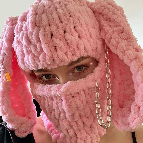 beanieskull caps cute autumn winter women's bomber hats plush hat balaclava bunny ears funny bomber hat for skiing hiking creative warm, Blue;gray
beanieskull caps cute autumn winter women's bomber hats plush hat balaclava bunny ears funny bomber hat for skiing hiking creative warm, Blue;gray