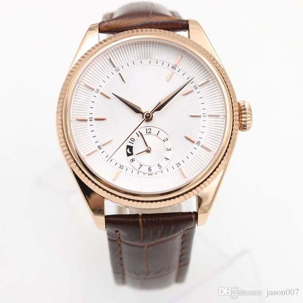 u1 grade aaa 2023 40mm automatic mechanical mens watch watches rose gold case white dial with a brown leather strap and gmt subdials, Slivery;golden
u1 grade aaa 2023 40mm automatic mechanical mens watch watches rose gold case white dial with a brown leather strap and gmt subdials, Slivery;golden