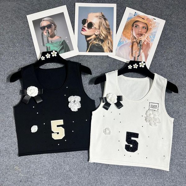307 2023 runway summer brand same style sweater sleevleless white black crew neck pullover fashion clothes womens yidou86
307 2023 runway summer brand same style sweater sleevleless white black crew neck pullover fashion clothes womens yidou86