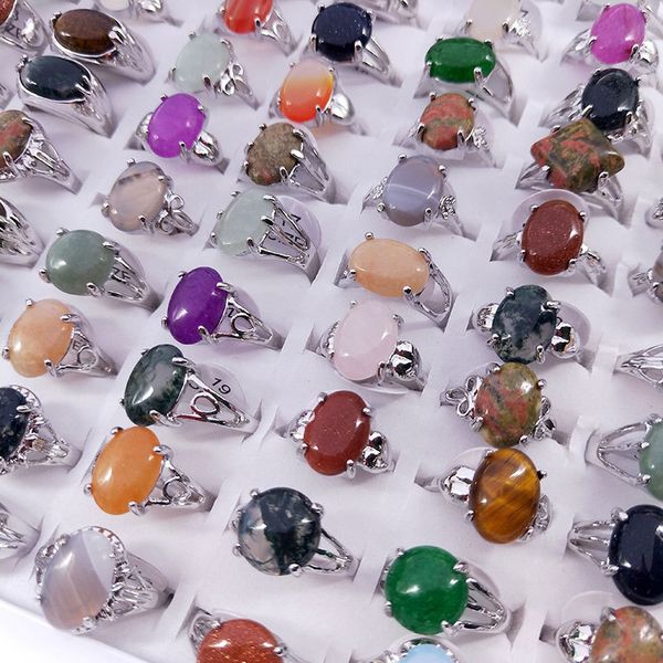 natural stone rings opal quartz aventurine tiger's eye agate crystal women ring party wedding, Golden;silver
natural stone rings opal quartz aventurine tiger's eye agate crystal women ring party wedding, Golden;silver