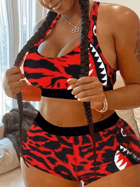 women's plus size pants lw two piece sporty all over print red camo shorts set patchwork u neck sheath bottoms matching outfits 230324, Black
women's plus size pants lw two piece sporty all over print red camo shorts set patchwork u neck sheath bottoms matching outfits 230324, Black