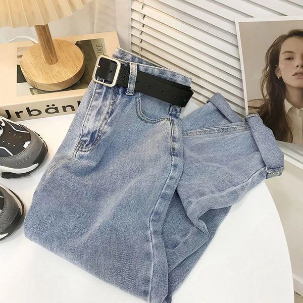 women's jeans simple light blue thin straight pants spring autumn highwaist slim loose women 2023 allmatch streetwear denim trousers 23
women's jeans simple light blue thin straight pants spring autumn highwaist slim loose women 2023 allmatch streetwear denim trousers 23