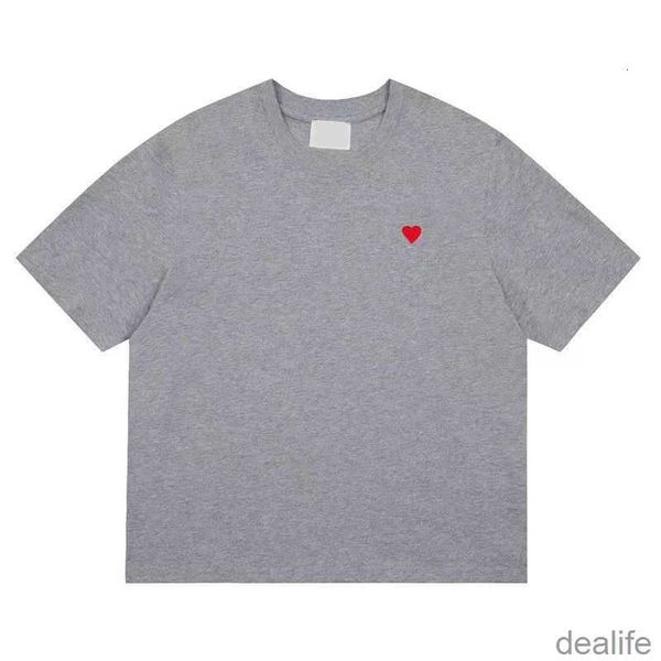 mens t shirt shirts for men designer short sleeve amis embroidered red heart solid color big love round neck tees n8kv, White;black
mens t shirt shirts for men designer short sleeve amis embroidered red heart solid color big love round neck tees n8kv, White;black