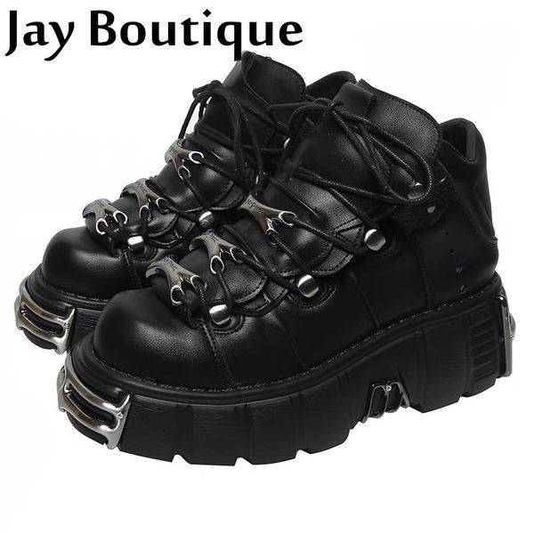 dress shoes punk style platform shoe metal rivest sneakers female black goth designer cool casual sports thick bottom trainers 230324
dress shoes punk style platform shoe metal rivest sneakers female black goth designer cool casual sports thick bottom trainers 230324
