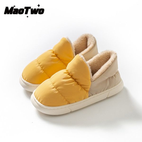 slippers women's indoor cotton slippers plush pu winter warm fluffy home plush shoes soft waterproof non-slip eva fur men's short, Black
slippers women's indoor cotton slippers plush pu winter warm fluffy home plush shoes soft waterproof non-slip eva fur men's short, Black