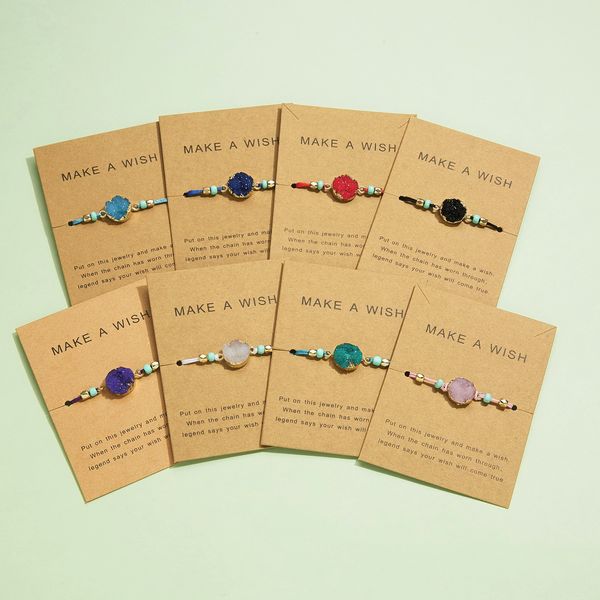 imitation natural stone geometric round resin bracelet mens womens hand-woven jewelry bracelets gift with paper card, Golden;silver
imitation natural stone geometric round resin bracelet mens womens hand-woven jewelry bracelets gift with paper card, Golden;silver