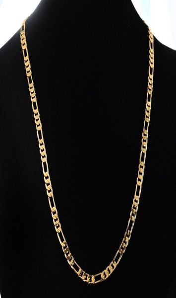 24k gold platinum plated chains 45mm men039s nk links figaro necklace chokers vintage jewelry9740691, Silver
24k gold platinum plated chains 45mm men039s nk links figaro necklace chokers vintage jewelry9740691, Silver