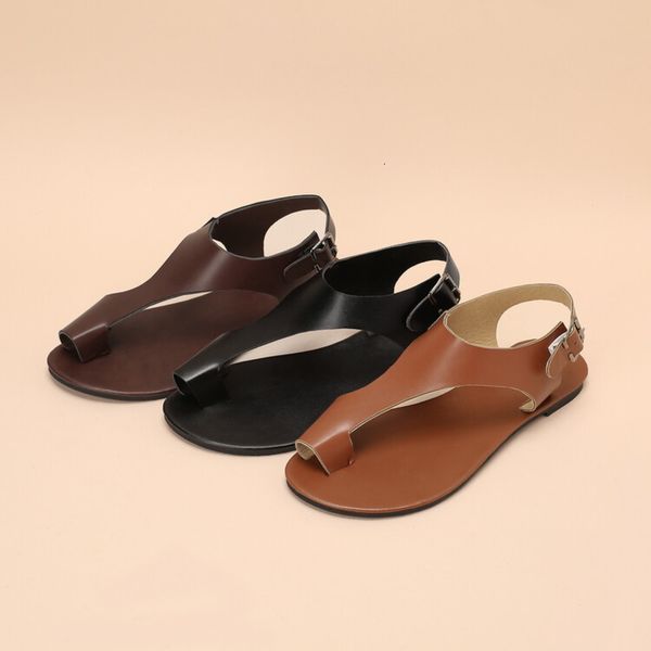 sandal set toe flat sandals summer style solid color female shoes retro square buckle simple metal pu slippers 230324, Black
sandal set toe flat sandals summer style solid color female shoes retro square buckle simple metal pu slippers 230324, Black