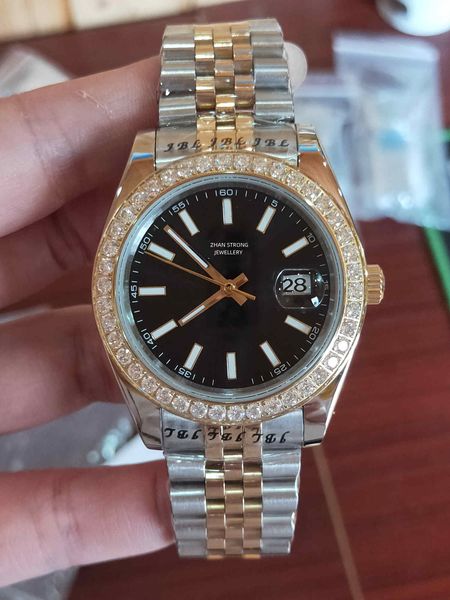 41mm mens designer watches diamond bezel automatic mechanical movement mens watch full stainless steel strap wristwatch men wristwatches mon, Slivery;golden
41mm mens designer watches diamond bezel automatic mechanical movement mens watch full stainless steel strap wristwatch men wristwatches mon, Slivery;golden