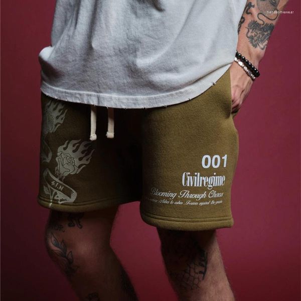 men's casual sports shorts civil regime brand flower printed summer trend streetwear gym running shorts basketball men, White;black
men's casual sports shorts civil regime brand flower printed summer trend streetwear gym running shorts basketball men, White;black