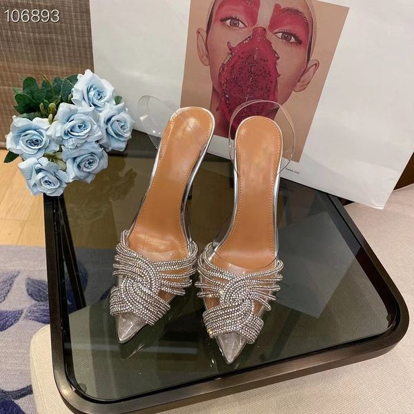 2023 designer high-heeled shoes muller pointed toe rhinestone decoration women's crystal embellished banquet dress shoes34-40, Black
2023 designer high-heeled shoes muller pointed toe rhinestone decoration women's crystal embellished banquet dress shoes34-40, Black