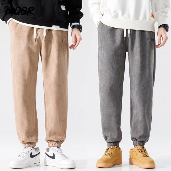 men's pants hiqor spring summer sweatpants loose embroidered letter design bundle feet casual sports trousers cotton comfortable 230323, Black
men's pants hiqor spring summer sweatpants loose embroidered letter design bundle feet casual sports trousers cotton comfortable 230323, Black