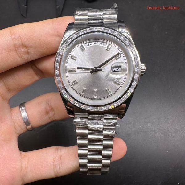 men's automatic mechanical wristwatch silver stainless steel boutique business watch square diamond dial fashion life waterproof watche, Slivery;brown
men's automatic mechanical wristwatch silver stainless steel boutique business watch square diamond dial fashion life waterproof watche, Slivery;brown