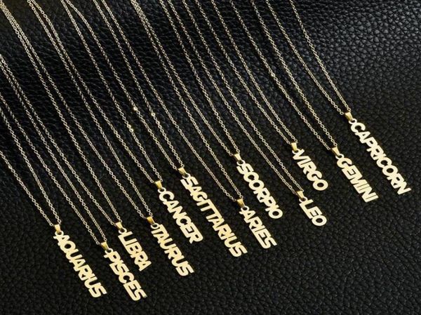 12 zodiac sign necklaces stainless steel constellation letter pendant gold silver chains for men women fashion birthday jewelry6918914
12 zodiac sign necklaces stainless steel constellation letter pendant gold silver chains for men women fashion birthday jewelry6918914