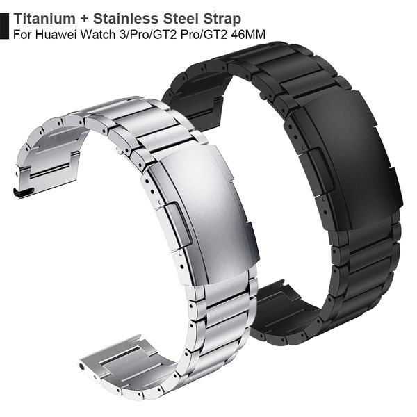 watch bands steel clasp strap for huawei watch 3 band gt 2 pro gt2 watchband for honor magicwatch2 46mm gs pro bracelet wristband 230323, Black;brown
watch bands steel clasp strap for huawei watch 3 band gt 2 pro gt2 watchband for honor magicwatch2 46mm gs pro bracelet wristband 230323, Black;brown