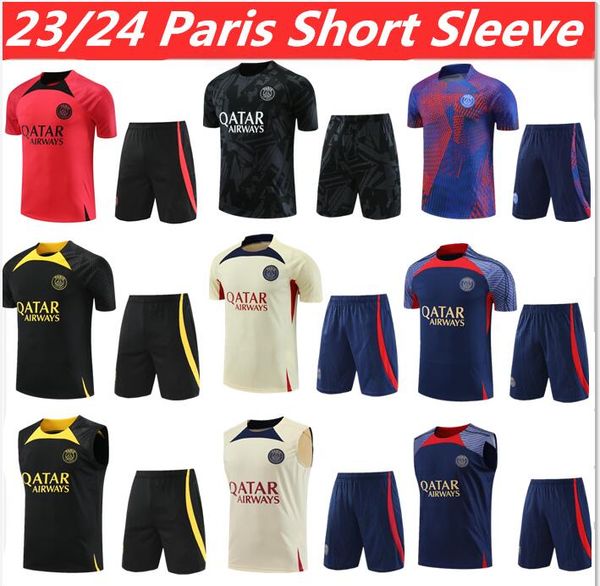 new pattern23/24 psgs tracksuit 23/24 mbappe neymar jr sportswear men training suit short sleeved suit football soccer jersey kit uniform ch, Black
new pattern23/24 psgs tracksuit 23/24 mbappe neymar jr sportswear men training suit short sleeved suit football soccer jersey kit uniform ch, Black