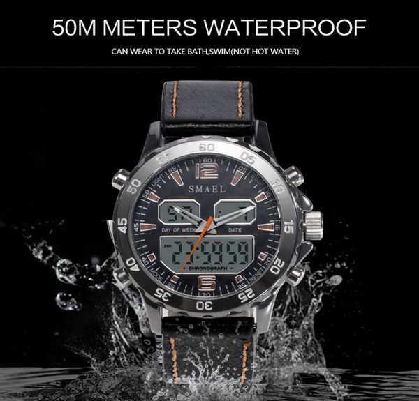 sport watches waterproof genuine dual display quartz wristwatchescool man clock fashion smart digital watch led men 12813730792, Slivery;brown
sport watches waterproof genuine dual display quartz wristwatchescool man clock fashion smart digital watch led men 12813730792, Slivery;brown