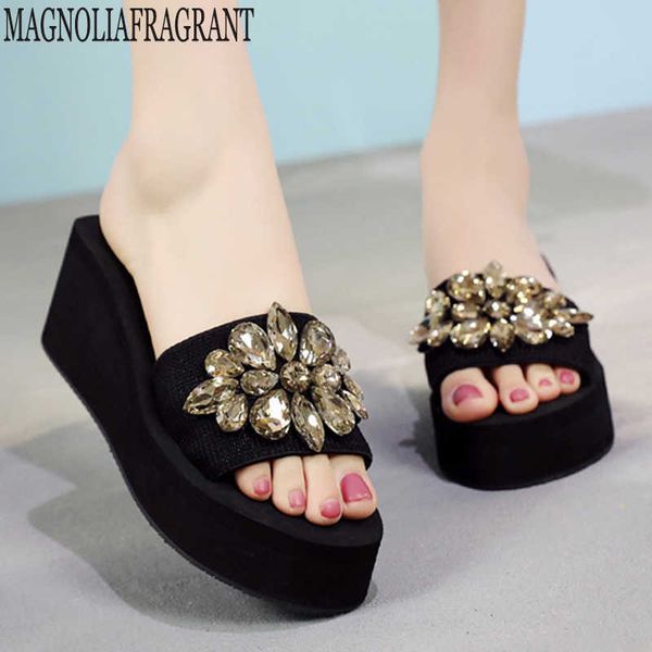 slippers rhinestone women slippers flip flops summer women crystal diamond bling beach slides platform sandals casual shoes slipper c566, Black
slippers rhinestone women slippers flip flops summer women crystal diamond bling beach slides platform sandals casual shoes slipper c566, Black