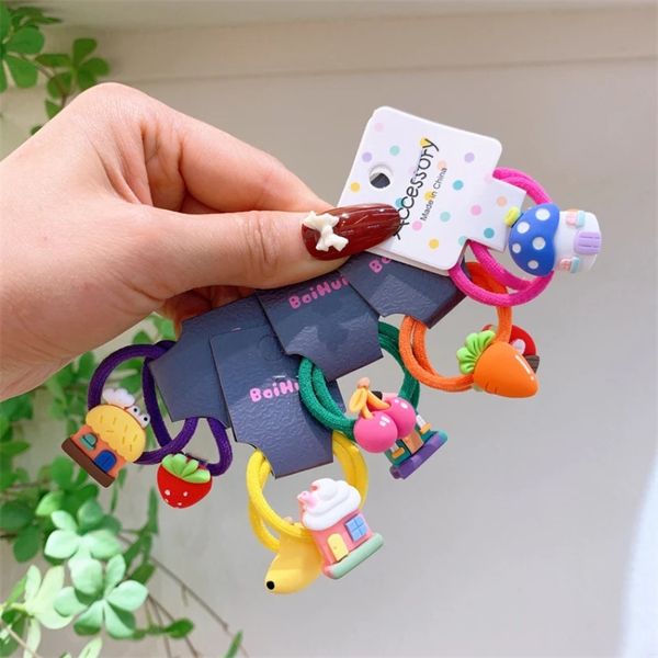 2 pcs new sweet girl princess rubber band hair accessories fashion korea children creative cute colorful fruit house hair rope, Slivery;white
2 pcs new sweet girl princess rubber band hair accessories fashion korea children creative cute colorful fruit house hair rope, Slivery;white