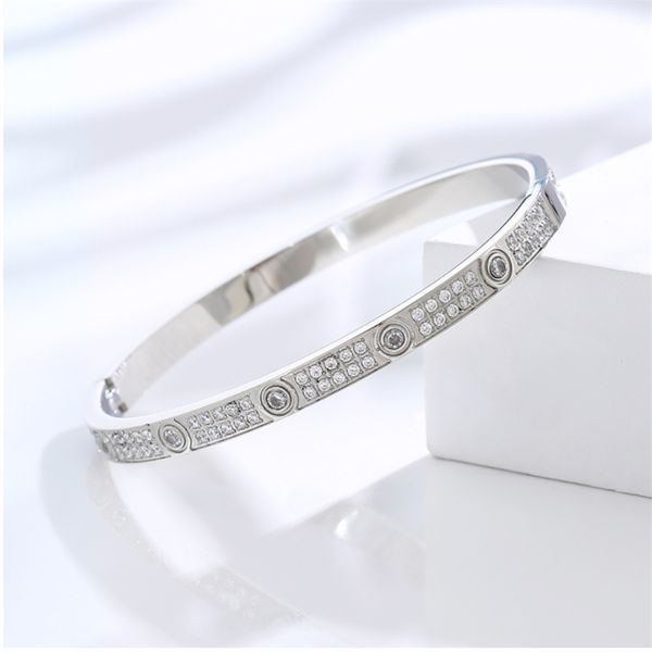 diamond bracelet designer gold bangel for women men luxury designer jewelry stainless steel charm cuff silver rose love bracelets mens women, Black
diamond bracelet designer gold bangel for women men luxury designer jewelry stainless steel charm cuff silver rose love bracelets mens women, Black