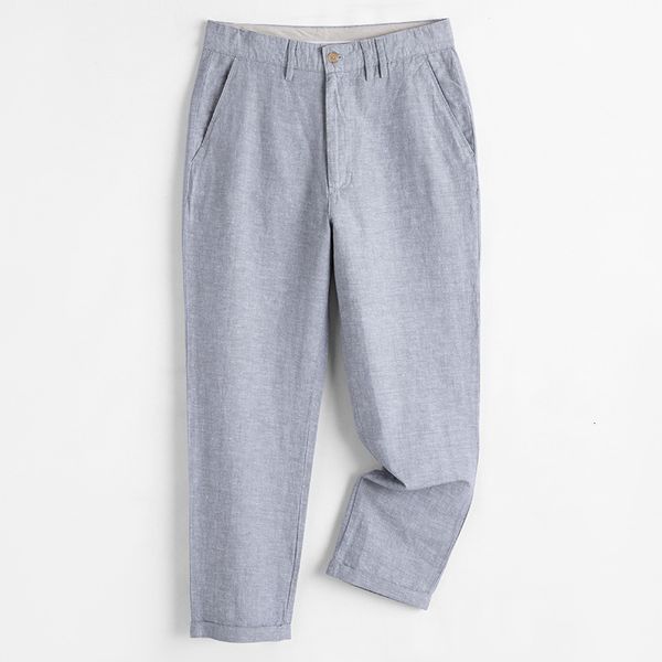 men's pants summer linen thin breathable casual young and middleaged comfortable loose cotton cropped 230324, Black
men's pants summer linen thin breathable casual young and middleaged comfortable loose cotton cropped 230324, Black