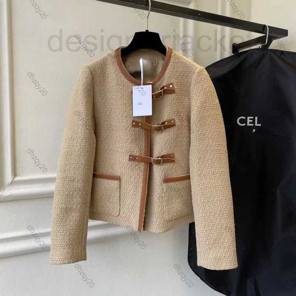 women's jackets designer woolen windproof autumn winter warm coat patchwork leather slim fit short umd2, Black;brown
women's jackets designer woolen windproof autumn winter warm coat patchwork leather slim fit short umd2, Black;brown