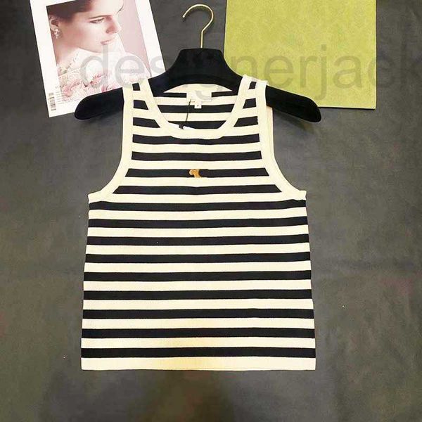 women's tanks & camis designer classic black and white stripe knitted tank 22 summer new slim fit versatile mdt0
women's tanks & camis designer classic black and white stripe knitted tank 22 summer new slim fit versatile mdt0