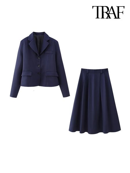 two piece dress traf women fashion front button blazer coat and high waist back zipper pleated midi skirt female sets mujer 230324, White
two piece dress traf women fashion front button blazer coat and high waist back zipper pleated midi skirt female sets mujer 230324, White