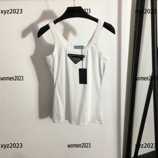 womens designer clothing vest lady tank camis summer drill letter pit stripe design size s-l new products mar19, White
womens designer clothing vest lady tank camis summer drill letter pit stripe design size s-l new products mar19, White