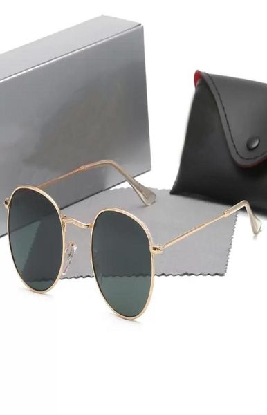classic round ray sunglasses brand designer uv400 eyewear metal gold frame sun glasses men women mirror sunglasses with box7026912, White;black
classic round ray sunglasses brand designer uv400 eyewear metal gold frame sun glasses men women mirror sunglasses with box7026912, White;black