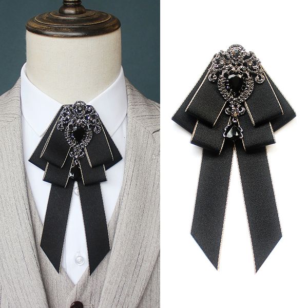 neck tie set mab fashion red ribbon bow brooch crystal fabric cloth art luxury wedding dress pins and brooches gift for women 230324, Black;blue
neck tie set mab fashion red ribbon bow brooch crystal fabric cloth art luxury wedding dress pins and brooches gift for women 230324, Black;blue