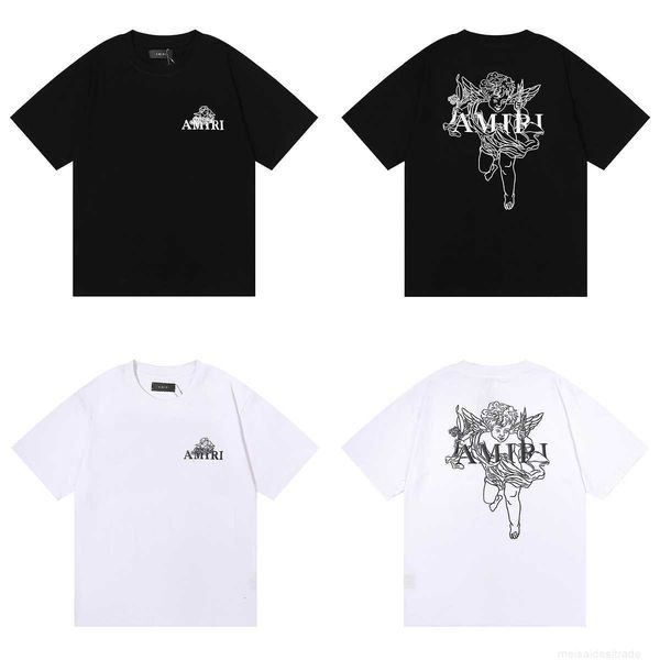 designer fashion maker light luxury mairi high street angel cupid foam printing fashion cotton men's and women's short sleeve tshi, White
designer fashion maker light luxury mairi high street angel cupid foam printing fashion cotton men's and women's short sleeve tshi, White