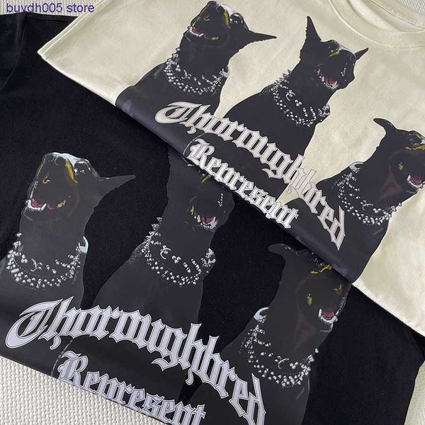 epxl 2023 new men's and women's t shirt fashion design brand present american rep doberman versatile fog high street loose couple, White;black
epxl 2023 new men's and women's t shirt fashion design brand present american rep doberman versatile fog high street loose couple, White;black