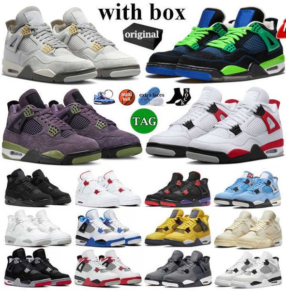 2023 og with box jumpman 4 basketball shoes men women 4s doernbecher pn dust canyon purple red cement midnight navy violet ore, Black
2023 og with box jumpman 4 basketball shoes men women 4s doernbecher pn dust canyon purple red cement midnight navy violet ore, Black