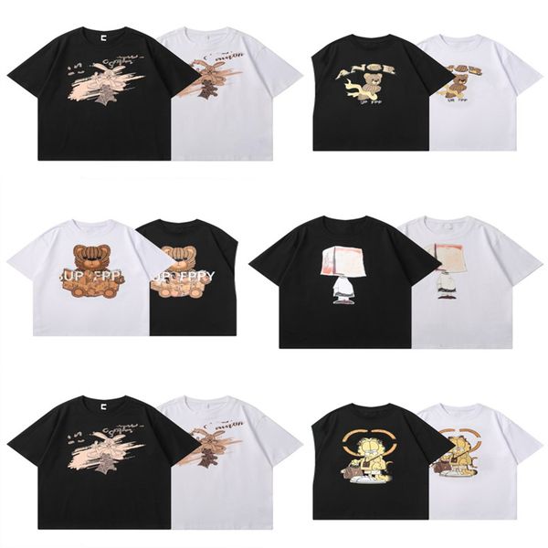 new men's and women's t shirt official designer short-sleeved high-quality tshirt printing quick-drying anti-wrinkle luxury casual, White;black
new men's and women's t shirt official designer short-sleeved high-quality tshirt printing quick-drying anti-wrinkle luxury casual, White;black